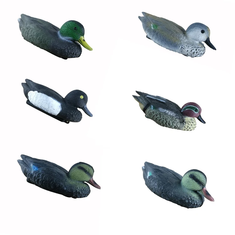 New Design Realistic Plastic Hunting Sarcelle Mallard Duck Decoys
