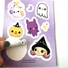 Self-Adhesive Waterproof Brand Logo Printing Kiss Cut Custom Vinyl Sticker Sheet