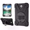 TB001 Wholesale Hot Sell PC Silicone Shockproof Band Strap Kickstand Colourful Good Quality Tablet Cover for Ipad 2 / 3 / 4