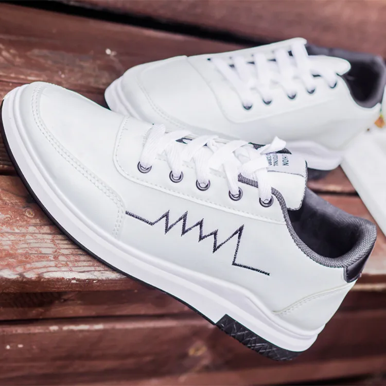 

Arrival Men Sport Shoes design your own shoes man chaussure casual shoes, Black,white