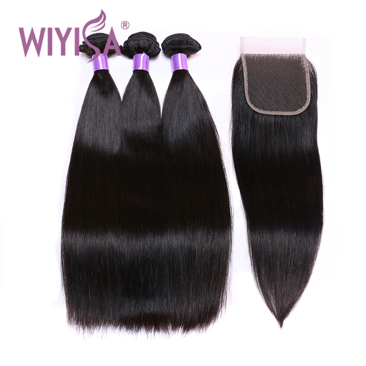 

Wiyisa Hair Vendors Cheveux 100% Humains Cheveux Bresiliens,Virgin Hair Bundles Perruques+De+Cheveux+Humains