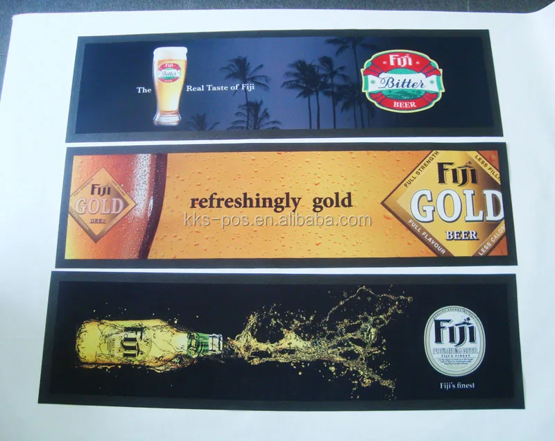 Corona Extra Knited Bar Mat With Sublimation Printing Buy Bar Mat
