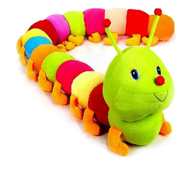 long caterpillar soft toy