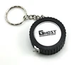T0115 High Quality Tire shape solid color 1.5m plastic measure tape keychain with custom logo imprinted