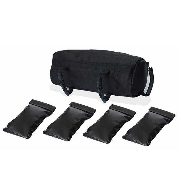 

Heavy Duty Durable Adjustable weights Training Sandbag for Workout Fitness, Black
