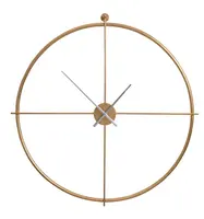 

Oversized Levering 38" Mid-Century style rustic vintage decorative Wall Clock