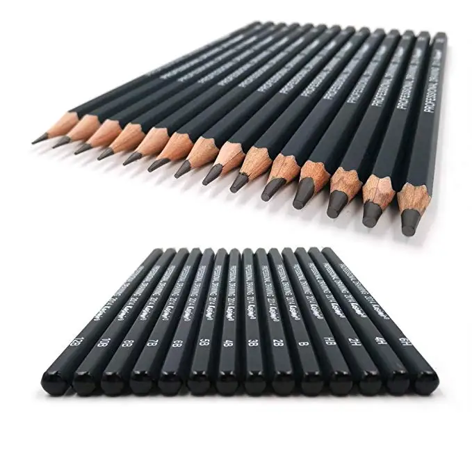 Best Quality 14pcs Graphite Sketching Pencils Professional Sketch Pencils Set For Drawing Buy Graphite Sketching Pencilsprofessional Sketch