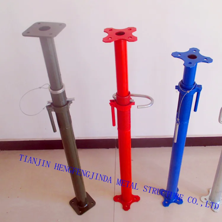 Steel Roof Support Beams Scaffolding in India - Adjustable Jack Base, 1 ...