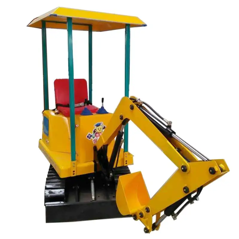 

Ride on electric excavator kids amusement equipment like real excavator