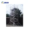 Aluminium double width mobile scaffolding with steps aluminum scaffolding beam
