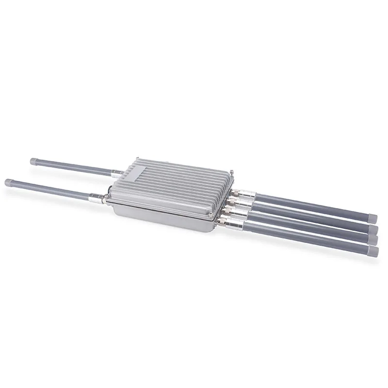

3G 4G Industrial 2.4Ghz 300Mbps RS485 RS232 QCA9344 3G 4G dual PCIE SIM card outdoor wifi router, Silver
