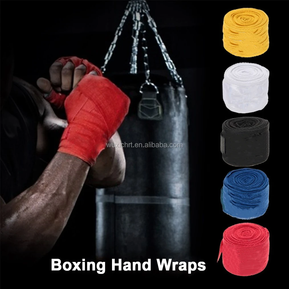 Boxing Fist Hand Inner Gloves Bandages Wraps MMA Muay Thai Punch Bag Kick 