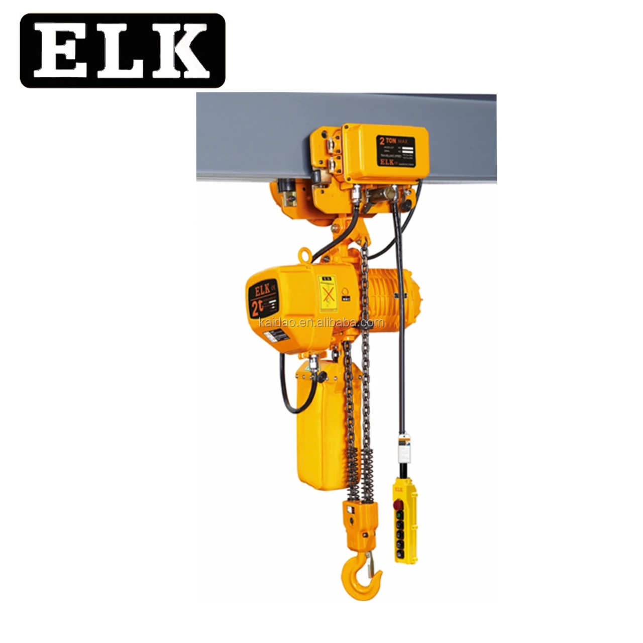 High Quality Elk 2 Ton Hoist Manual Monorail Hoist Buy Manual Monorail Hoist,Electric Hoist