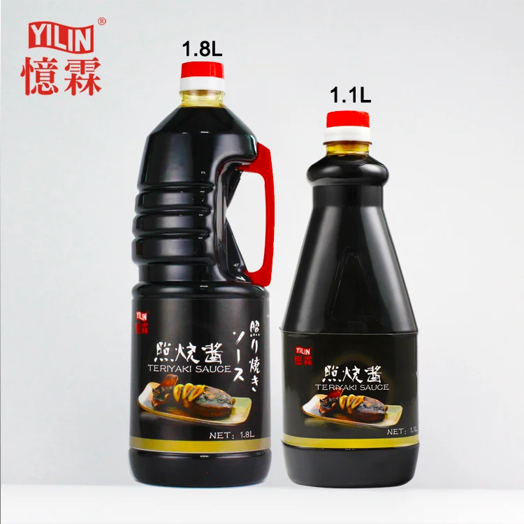 Japanese style1.1L hot sale cheap price teriyaki sauce for pickled meat