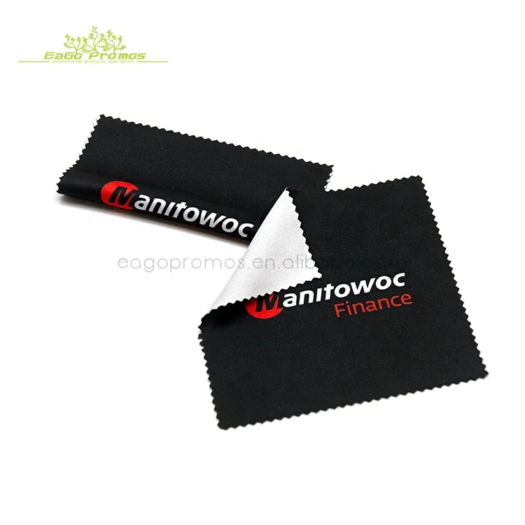 

2019 Custom Laptop Mobile Phone Microfiber Screen Cleaning Cloth with Embossing Printing, Any pantone color