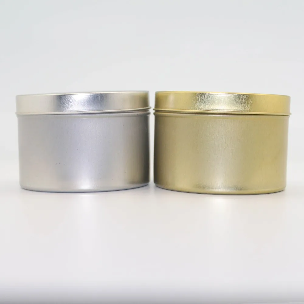 Wholesale Full Colored Tinplate Cans Round Aluminum Tin Candle Cans Buy Candle Tin Cans,Round