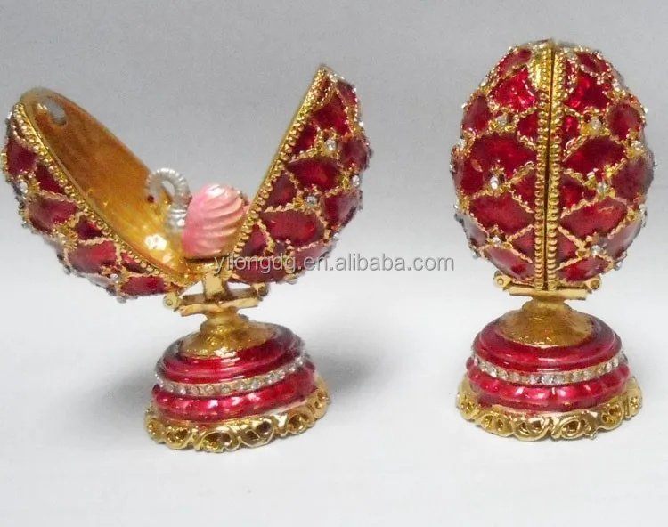 
egg shape jewelry box 