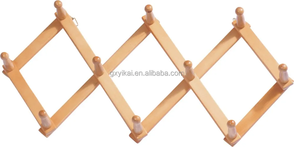 WDH006 wooden door rack