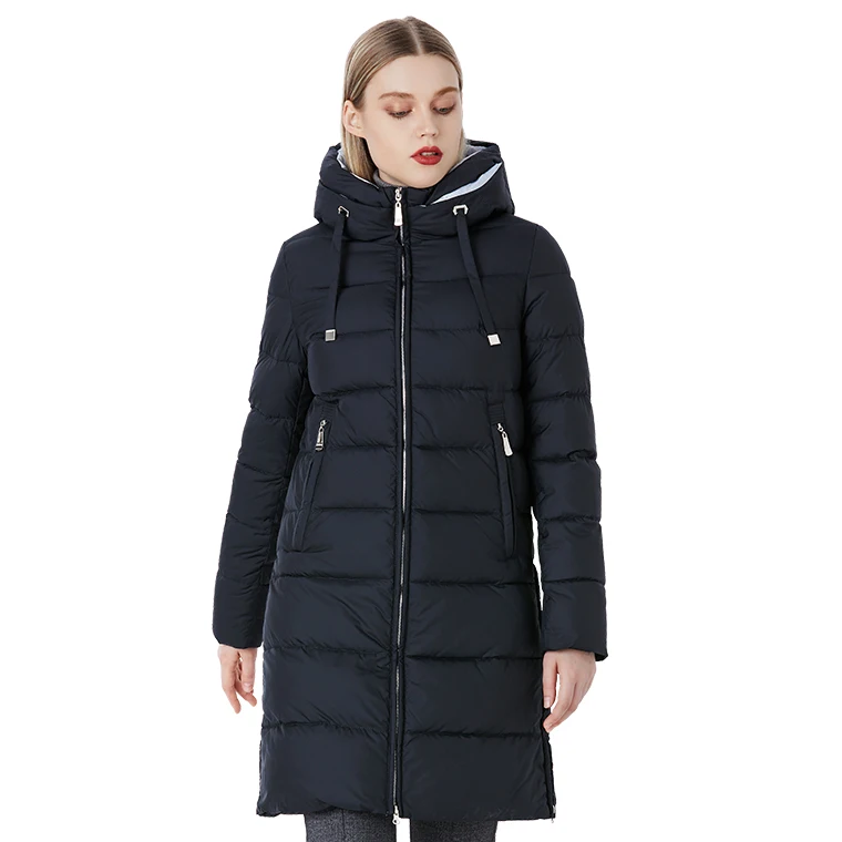 MIEGOFCE Warm and Thickened Women Clothing 2019 Fashion Versatile Cotton Clothes Happy and Unrestrained Long Sleeve Black Jacket