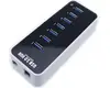 best selling colorful USB3.0 7 port hub, support 5Gb/s high speed,Multi-Port Docking