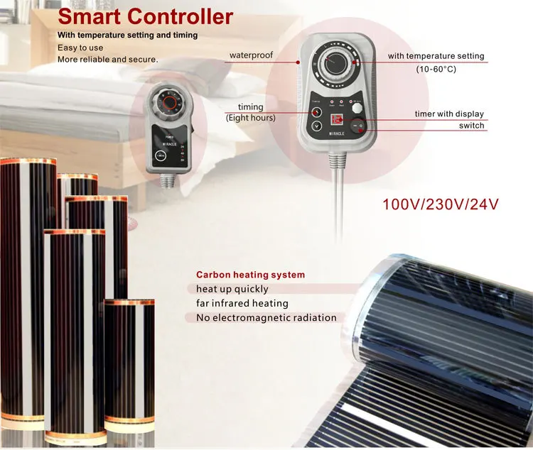 High Quality Korean Carbon Crystal Heating Floor Mat Waterproof Tatami Mat Buy Waterproof