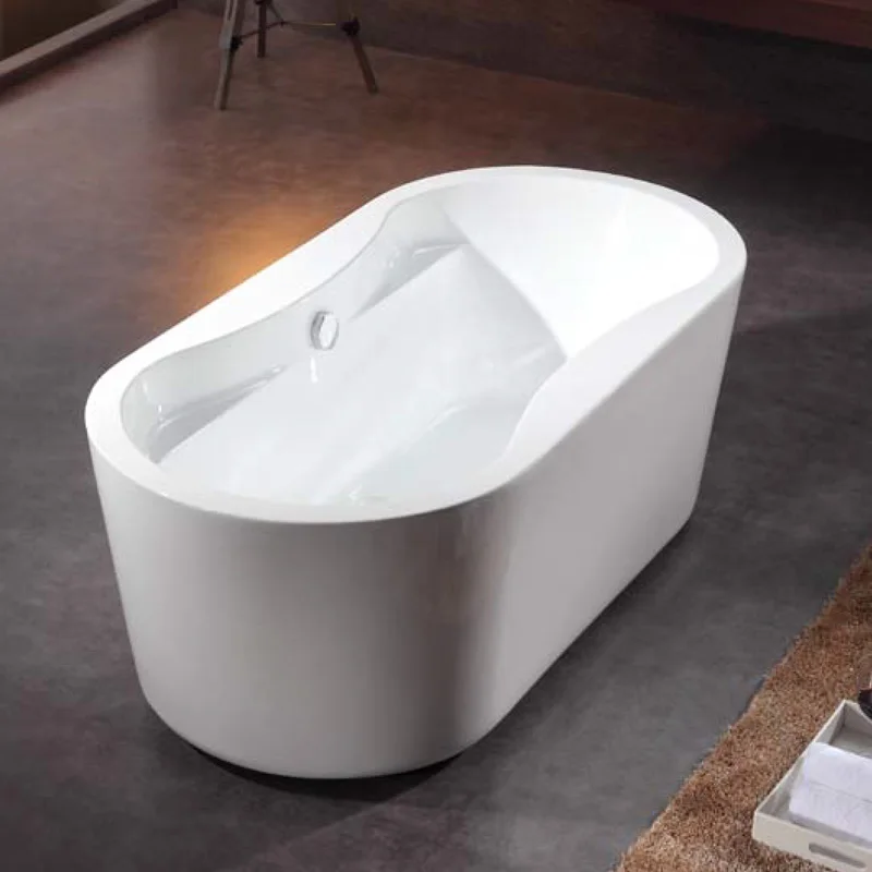 Chinese promotional items High quality B Shape DM-888 acrylic ston bathtub