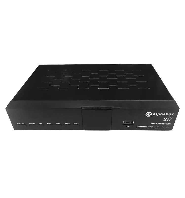 satellite receiver Alpha box X6+ Combo support powervu autoroll supports 3g ccam youtube