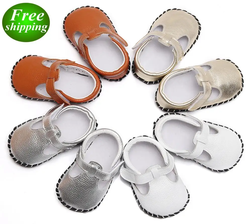 

Baby Girl Leather Shoes Toddler Handmade Moccasins 4colors