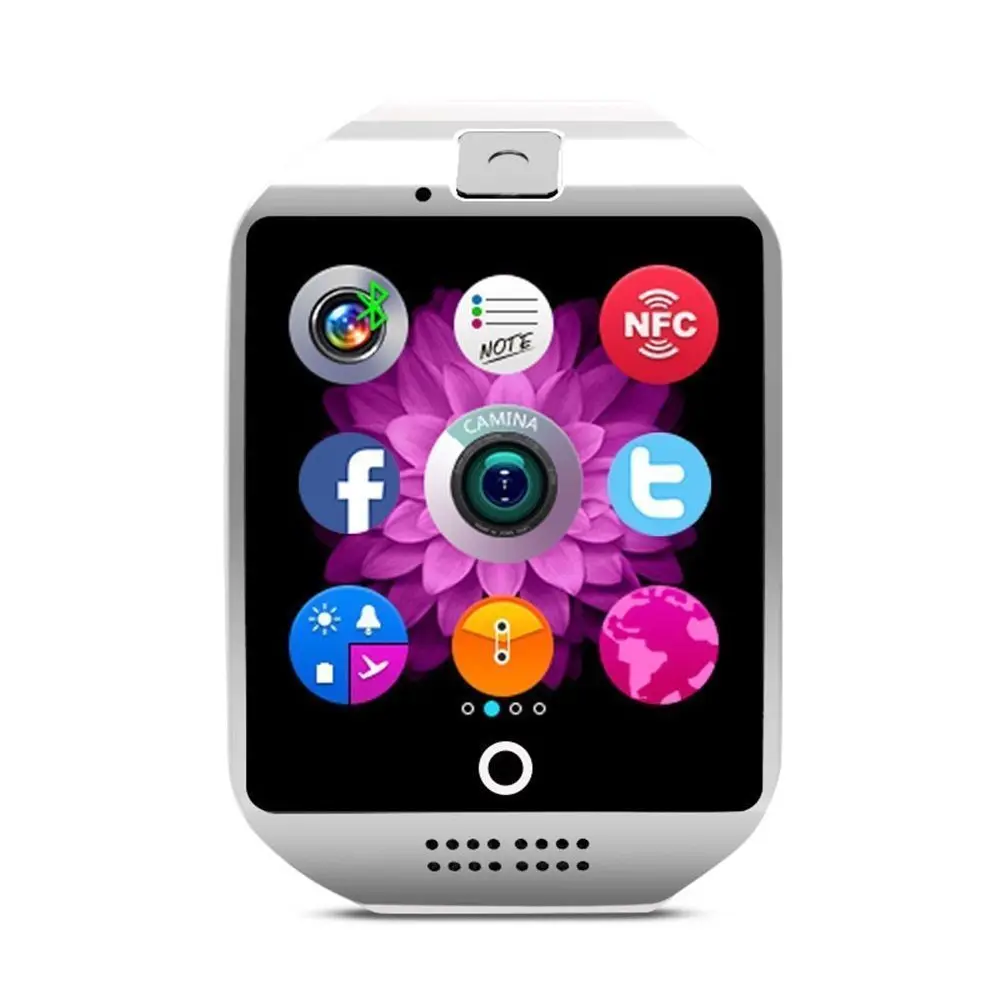 Free shipping Smartwatch Q18 Android Smart Watch With SIM Card and Camera Mobile Watch Phone