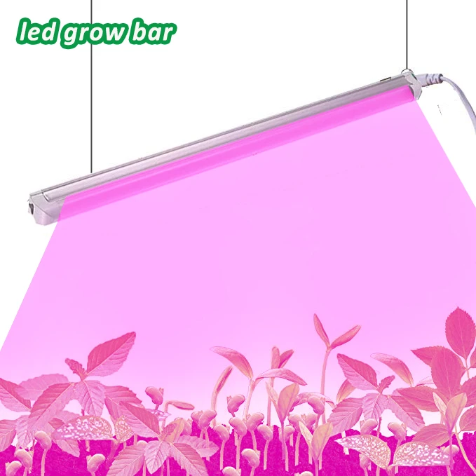 T8 LED Plant Grow Light Bulbs 4ft 18Watts Full Spectrum Light Tubes for Home Indoor Garden Greenhouse and Hydroponic