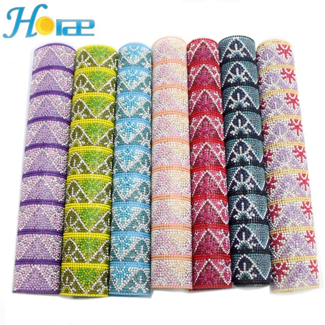 

S052 New cheap wholesale crystal hotfix rhinestone sheet trimming rhinestone roll trim for cloth shoes and bags, Many colors as photo