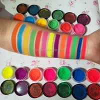 

OEM private label custom color makeup cosmetics high pigmented 5in1 6in1 7in1 matte Neon pigment eyeshadow in Stack