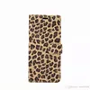 Leopard Animal Wallet Leather Case For Iphone X 10 8 7 6 6S Plus Galaxy Note 9 Note8 S9 Card Pocket ID Card Box Phone Cover