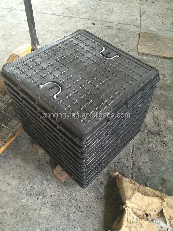 
fiberglass manhole cover with handles 