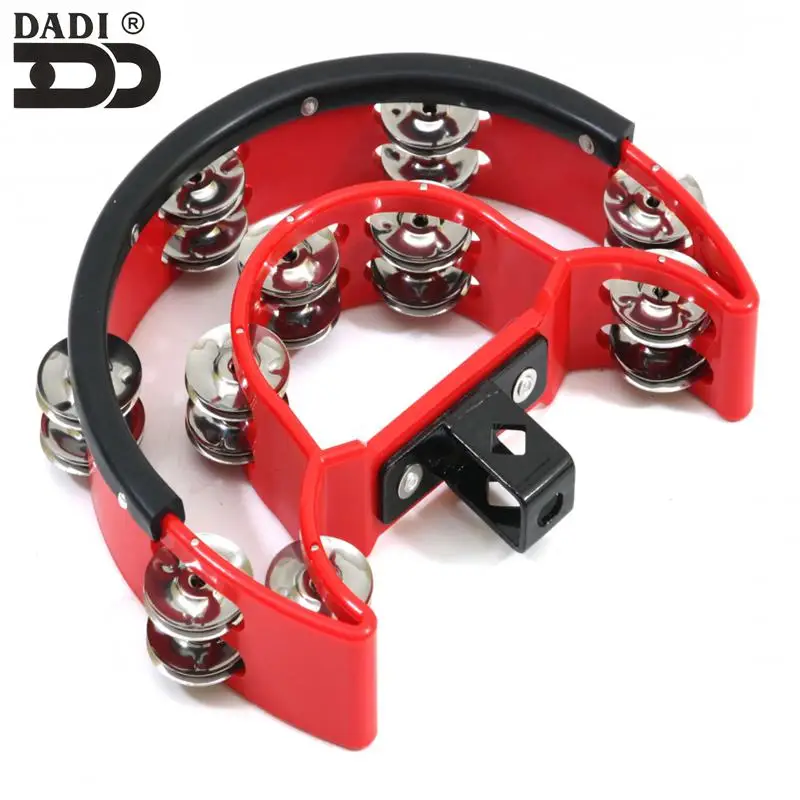 Dadi Musical Tambourine Instruments Double Cutway Music Drum Set Tambourine Bells Buy