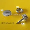 Metal snap buttons 15mm press snap buttons with screw Eco-friendly for the yacht or for tent