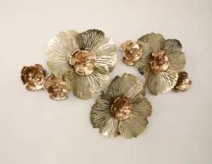 Image of luxury art Iron Metal Decoration Items wall metal art for Home Decoration