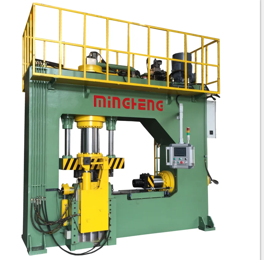 
B16.9 stainless steel elbow forming machine with servo motor to keep low noise 