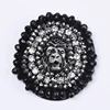 Yongze sticky iron on custom shoe clothing round bulk patches