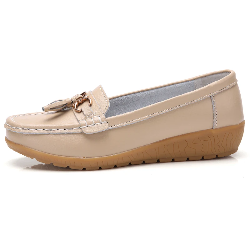 

Best Selling Women's Popular Flat Comfortable Loafers Casual Ladies Shoes, White,black,yellow,orange,apricot,moonlight color