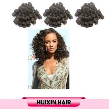 Raw Origin Virgin Human Hair Weaves Wholesale Aunty Funm Curly