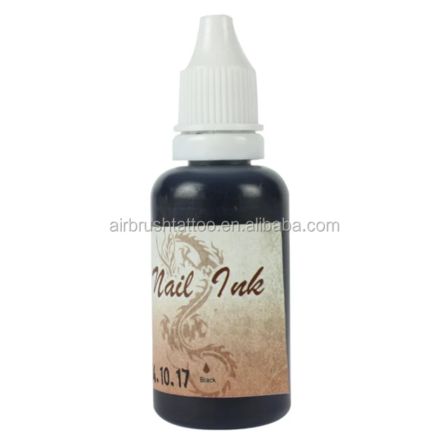 

Water Based airbrush Acrylic Airbrush Spray Nail Ink for nail art beauty, 12 colors
