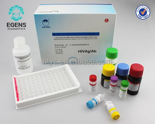 
HIV ELISA test kit/HIV 1 2 ANTIBODY and P24 ANTIGEN ELISA KIT 
