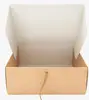 Factory competitive price custom printed logo a variety of color kraft case cardboard box hand assembly