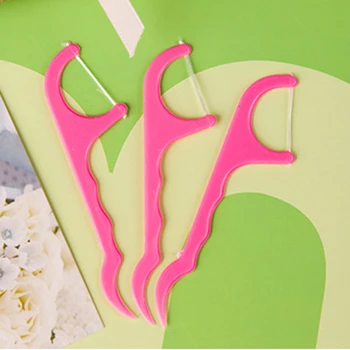 Factory Bulk Y Shape Dental Floss Pick Oral Care Products Plastic Bag ...