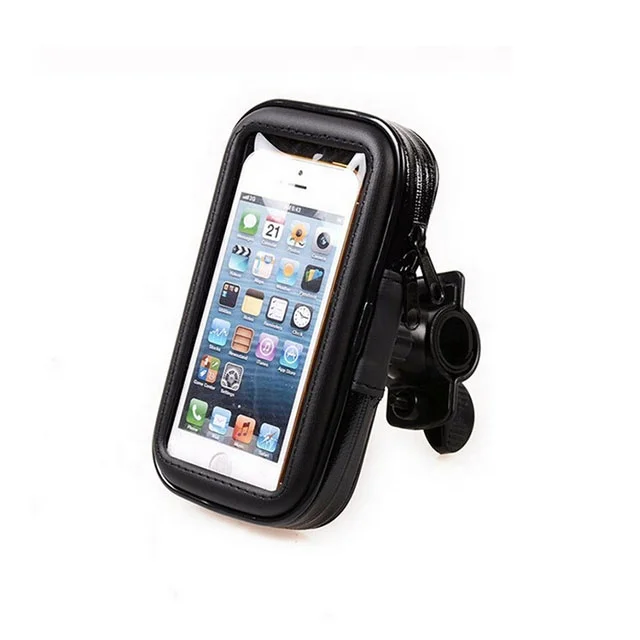 

WHEEL UP Universal Motorcycle Small Bike Riding Phone Holder Waterproof Bag, Black