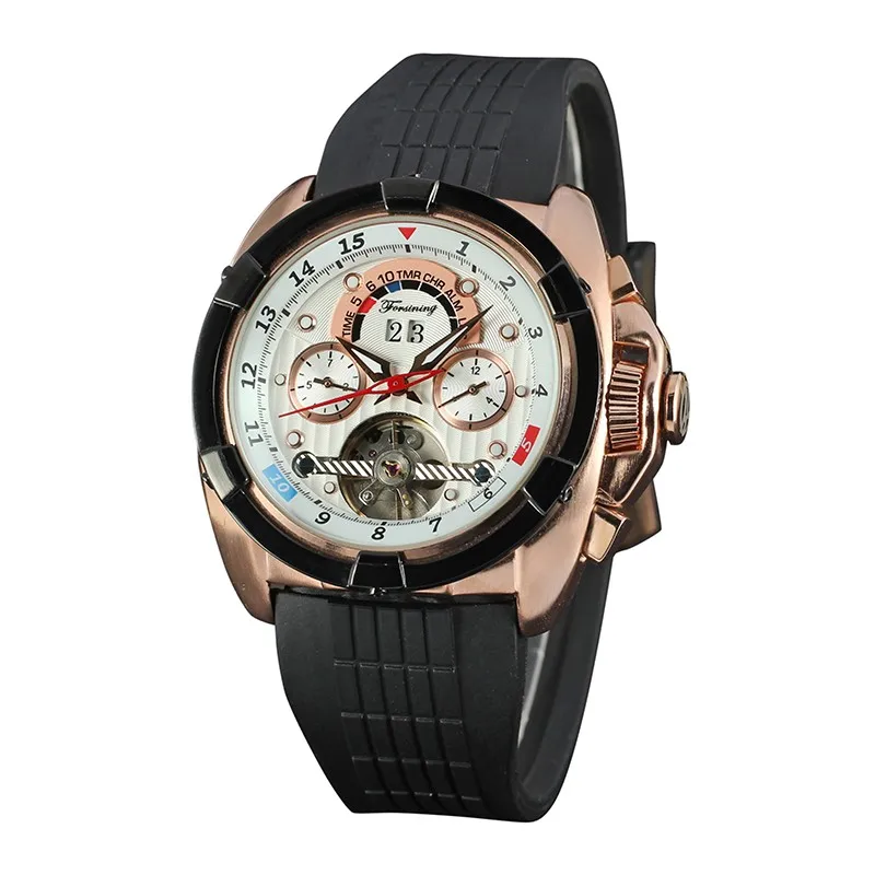 

FORSINING 079 2016 Mens Luxury Men Skeleton Mechanical Hand Watch Brand Watches, N/a