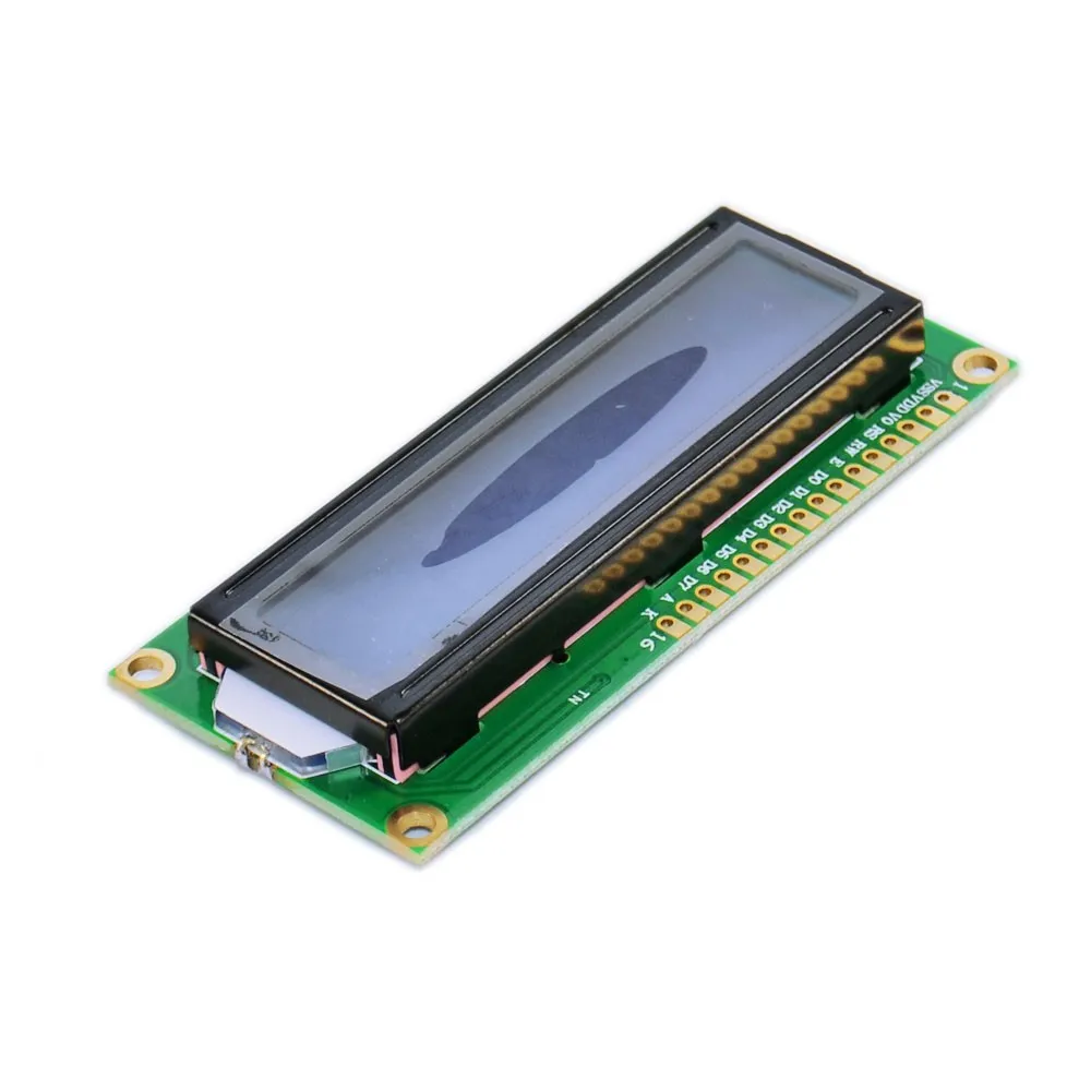 okystar oem/odm 5v 蓝色背光 16x2 lcd 1602 字符显示 lcm 模块