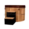 Outdoor freestanding spa/hot tub home use wooden