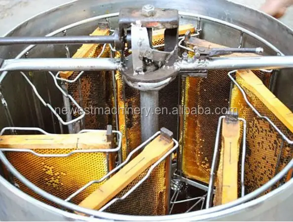 professional 6 frames radial electrical honey extractor